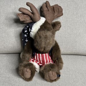 Boyds Bears Moose Monroe Mooslebeary Head Bean Collection Retired #903088 USA